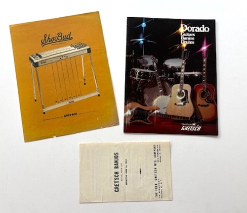 Vintage gretsch literature - vintage,