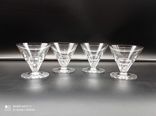Verres cocktail coupes - 4, à