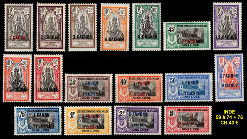 Inde série à 74 - série,