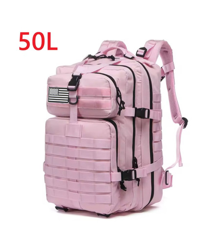 Sac tactique rose 50l - sac,