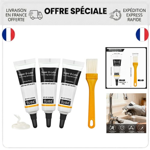 Graisse silicone - 3x,