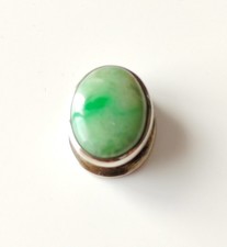 Pendentif en Jade et Argent
