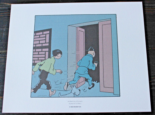 Litho libris tintin - litho,