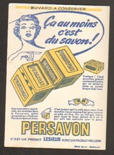 Buvard SAVON "PERSAVON"