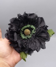 Grande Fleur en tissu ancienne