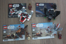 lot LEGO STAR WARS 75263-75264-75265/figurines/microfighters
