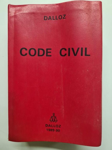 Code civil dalloz bon - civil,