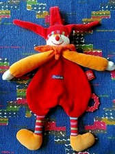 FP/   DOUDOU  PLAT MOULIN ROTY CLOWN LUTIN DRAGOBERT ROUGE  EXC ETAT