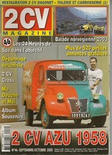 2CV MAGAZINE 46 CITROEN 2CV