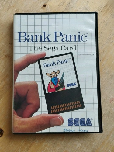 Bank panic the sega card - panic, .