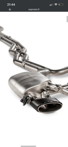 Silencieux akrapovic audi - silencieux,