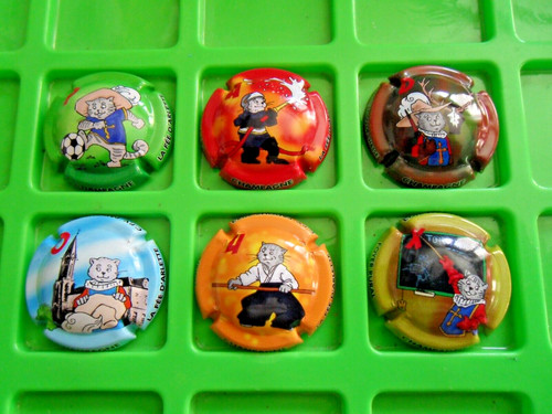 Capsules champagne fée - capsules,
