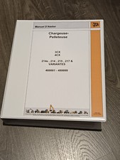 JCB Chargeuse Pelleteuse 3cx 4cx 214 215 217 Manuel réparation d'entretien