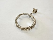 Sterling Silver Bezel Rope