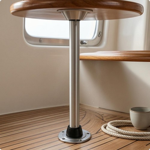Pied table aluminium - pied,
