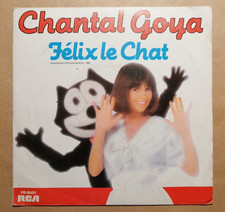 CHANTAL GOYA  Félix le chat / L'alphabet en chantant 7" 45T RCA PB 4091 en TBE