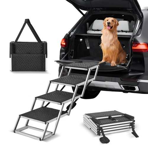 Escalier pour chien rampe