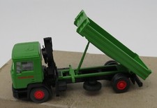 WIKING HO 1/87 CAMION BENNE MAN F90 WIMO BAU avec GRUE de chargement #6750226