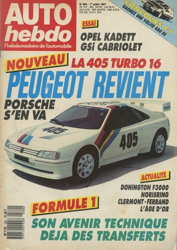 Auto hebdo 580 du - hebdo, n°580
