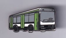 RARE PINS PIN'S .. TRAIN RAILWAYS RATP METRO BUS HEULIEZ 1990 PARIS 75 ~FU