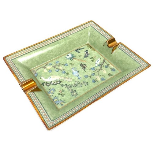 Cendrier hermès oiseau vert - oiseau,