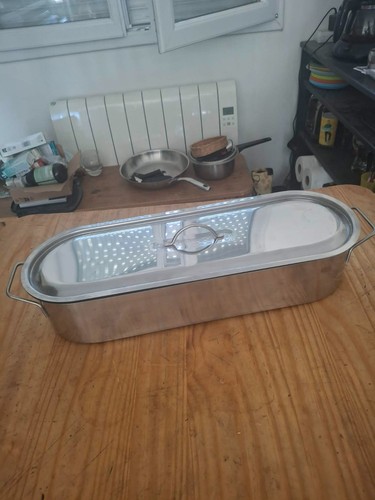 Poissonnière inox grande - poissonnière,
