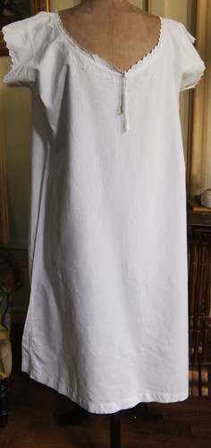 Chemise nuit manches - de,