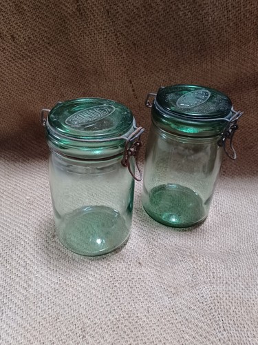 Bocaux anciens verre - bocaux,