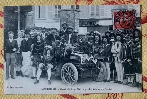 Cpa montmirail cavalcade du - 51,