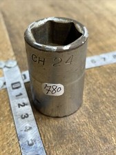 N. 780 outil ancien douille  Sam  C H 24 / Carré 1/2 Pouce