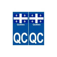Québec QC ville monde sticker