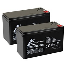 (2 Pack) 12V 7Ah Battery For