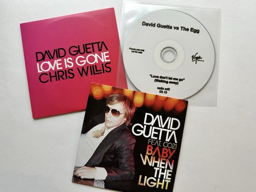 Lot single david guetta - lot,