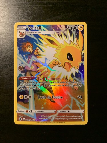 Carte pokémon voltali - pokémon,