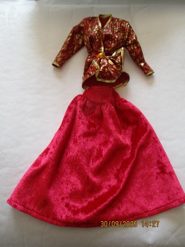 Tenue pour poupée barbie - pour,