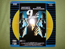 LASERDISC - LASER DISC - LASER DISQUE - LD - FILM - 9 SEMAINES ET DEMI 1/2 1986