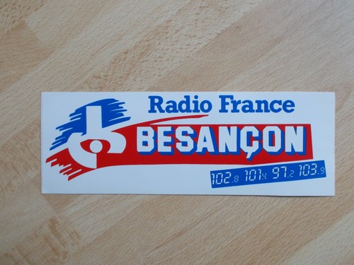 Autocollant radio france - autocollant,