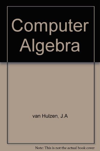 Computer algebra eurocal 83 - computer, '83