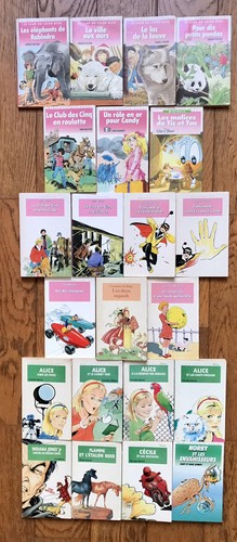 Lot livres de - de,