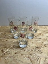 Lot De 6 Verres Rare  JB Whisky Bar Collection