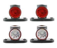 4x LED 12/24V Feu de marquage