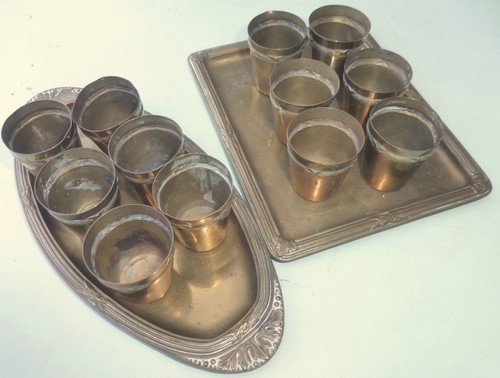 Services liqueur timbale - 2, à