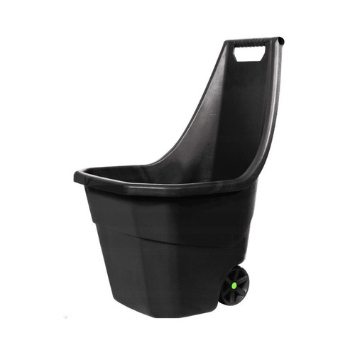 Chariot jardin noir - chariot, sur