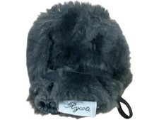 Coque fourrure noire
