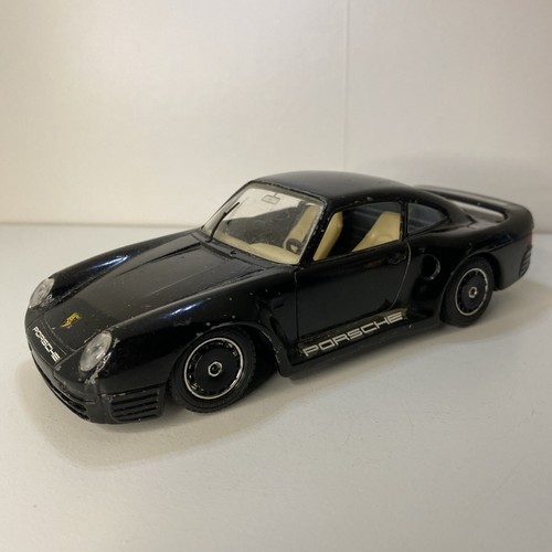 Burago porsche 959 noir - burago,