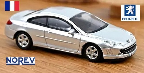 Peugeot 407 coupé gris - 407,