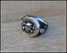 Bague chevalière téte - bague,