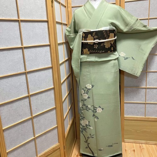 7477 kimono japonais - japonais, vintage