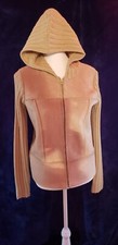 Suede And Sweater Jacket size