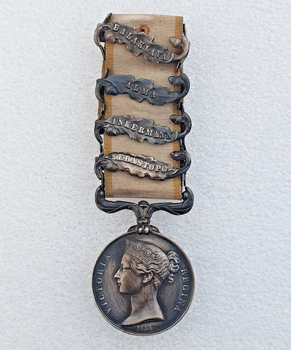 Médaille crimée 1857 - médaille, crimée,